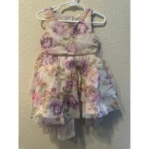 Girls Rare Editions High / Low Tuled Dress. Size 2T  NWT!